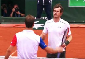 【全仏2016】マレーが地元ガスケを破り3年連続4度目の準決勝進出