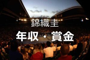 【錦織圭 年収】生涯年収・獲得賞金の推移とスポンサー料、支出額|2025年
